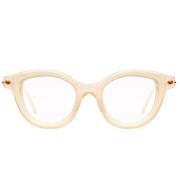 Zonlicht Room Ivoor Acetaat Helder Lens Kuboraum , Beige , Dames