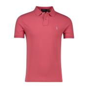 Rode Polo Shirt met korte mouwen Ralph Lauren , Red , Heren
