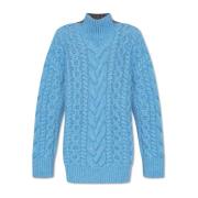 Wollen Turtleneck Stella McCartney , Blue , Dames