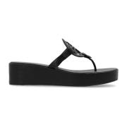 Wig Slippers Miller Tory Burch , Black , Dames