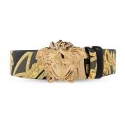 Omkeerbare riem Versace , Yellow , Heren