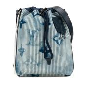 Pre-owned Canvas louis-vuitton-bags Louis Vuitton Vintage , Blue , Dam...