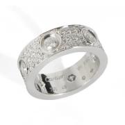 Pre-owned White Gold rings Cartier Vintage , White , Dames