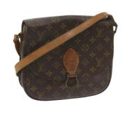 Pre-owned Canvas louis-vuitton-bags Louis Vuitton Vintage , Brown , Da...