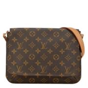 Pre-owned Canvas louis-vuitton-bags Louis Vuitton Vintage , Brown , Da...