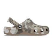 Camouflage Classic Printed Klompen Crocs , Multicolor , Heren