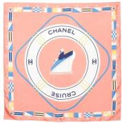 Pre-owned Silk scarves Chanel Vintage , Multicolor , Dames