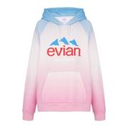 x Evian - Gradiënt hoodie Balmain , Multicolor , Dames