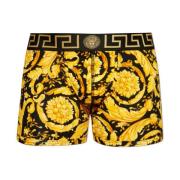 Gestreepte boxershorts Versace , Yellow , Heren