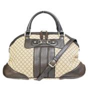 Pre-owned Canvas gucci-bags Gucci Vintage , Multicolor , Dames