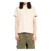 Slim Fit Off Stamp Tee Off White , Beige , Heren