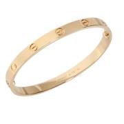 Pre-owned Yellow Gold bracelets Cartier Vintage , Yellow , Dames