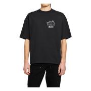 Dream Team Logo Print Oversized Tee Amiri , Black , Heren