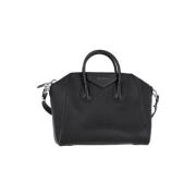 Pre-owned Leather totes Givenchy Pre-owned , Black , Dames