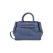 Pre-owned Leather handbags Mulberry Pre-owned , Blue , Dames
