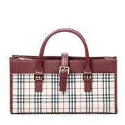 Pre-owned Canvas handbags Burberry Vintage , Multicolor , Dames