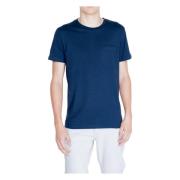 Heren T-shirt Lente/Zomer Collectie Peuterey , Blue , Heren