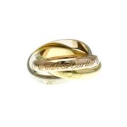 Pre-owned Rose Gold rings Cartier Vintage , Yellow , Dames