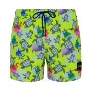 Short A Fantasia Mood Marine F**k , Multicolor , Heren