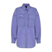Overhemd Over Gemaakt F**k , Purple , Dames