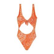 Monokini Sunrise F**k , Orange , Dames