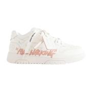 Walking White Pink Lace Closure Sneakers Off White , White , Dames