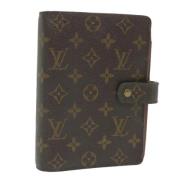 Pre-owned Canvas home-office Louis Vuitton Vintage , Brown , Dames