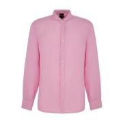 Overhemd MET Franse Kraag F**k , Pink , Heren