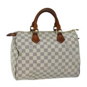 Pre-owned Canvas louis-vuitton-bags Louis Vuitton Vintage , Beige , Da...