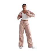 Wide Trousers Aim'n , Pink , Dames