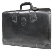 Pre-owned Leather handbags Cartier Vintage , Black , Heren