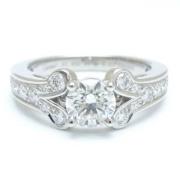 Pre-owned White Gold rings Cartier Vintage , Gray , Dames