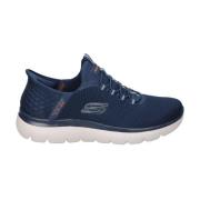 Heren Sportschoenen Skechers , Blue , Heren