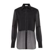 Zwarte Overhemden voor Mannen Brunello Cucinelli , Black , Dames