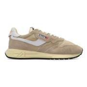 Lage Reelwind Sneakers Autry , Beige , Heren