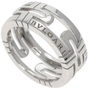 Pre-owned Metal rings Bvlgari Vintage , Gray , Dames