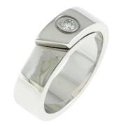 Pre-owned White Gold rings Cartier Vintage , Gray , Dames