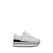 Witte Platform Sneakers voor Vrouwen Guess , White , Dames