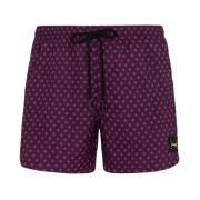 Short A Fantasia Mood Micro Pattern F**k , Multicolor , Heren