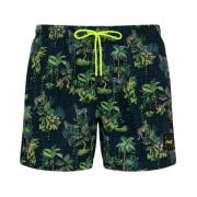 Short A Fantasia Mood Tropical F**k , Multicolor , Heren