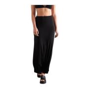 Maxi Skirts Aim'n , Black , Dames