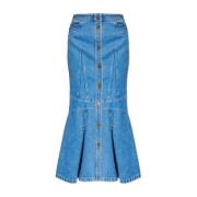 Denim rok van Etro Etro , Blue , Dames