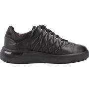 Stijlvolle Sneakers voor Vrouwen Geox , Black , Dames