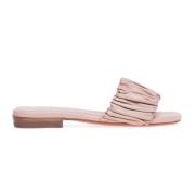 Teenslippers en Schuifafstellers Santoni , Pink , Dames