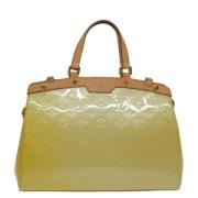 Pre-owned Leather louis-vuitton-bags Louis Vuitton Vintage , Green , D...