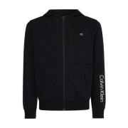 Hoodie gemaakt van materialen Calvin Klein , Black , Heren