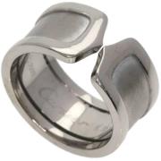 Pre-owned White Gold rings Cartier Vintage , Gray , Dames