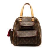 Pre-owned Canvas louis-vuitton-bags Louis Vuitton Vintage , Brown , Da...