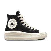 Oversized Canvas Sneakers Converse , Black , Dames