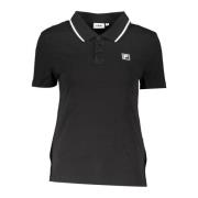 Polo Shirt Fila , Black , Dames